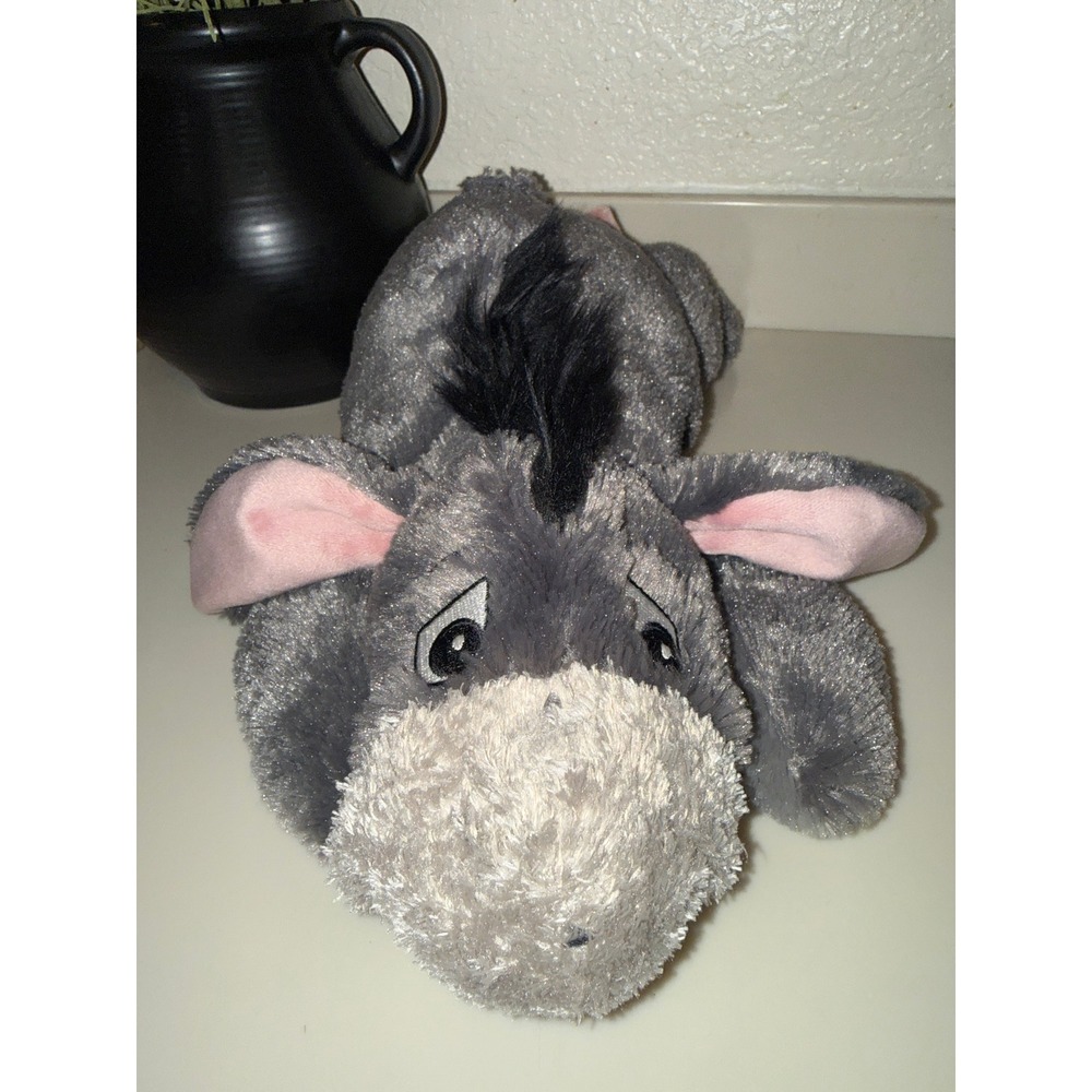 Disney Parks Eeyore Plush Winnie the Pooh Detachable Tail Grey Donkey Toy